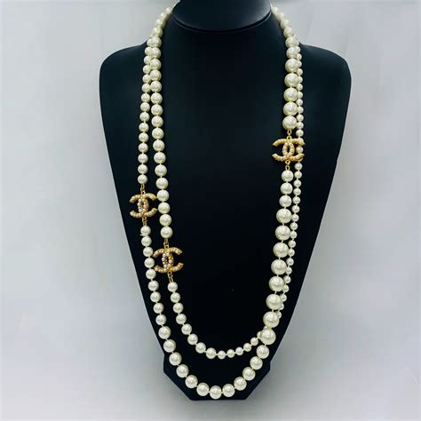 chanel timeless necklace|authentic chanel necklaces.